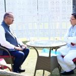 एलकेडी मोटर मार्ग केे पुर्ननिर्माण के लिए रुपये 14.55 करोड़ स्वीकृत करने पर मुख्यमंत्री का धन्यवाद करते कैबिनेट मंत्री गणेश जोशी