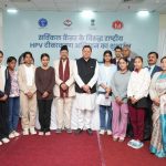 प्रधानमंत्री श्री नरेंद्र मोदी ने शनिवार को राजस्थान के अजमेर से 14 वर्ष की लड़कियों के लिए सर्वाइकल कैंसर के विरुद्ध देशव्यापी ह्यूमन पैपिलोमावायरस (एचपीवी) टीकाकरण अभियान का शुभारंभ किया।