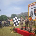 झंडी दिखा कर जोरावर साइकिल रैली बरेली से रवाना*