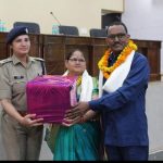 माह मई में सेवानिवृत्त होने वाले पुलिस कर्मियों के लिये किया गया विदाई समारोह का आयोजन