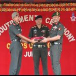 क्लेमेंट टाउन में ऑफिसर कैडेट्स का अकाउट्रमेंट समारोह आयोजित