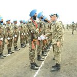 पूर्वी DRC में बेहतरीन सेवा के लिए भारतीय सेना के शांति सैनिकों को संयुक्त राष्ट्र पदकों से सम्मानित किया गया।