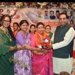 धर्मपुर विधानसभा में भाजपा महानगर महिला मोर्चा का ‘लखपति दीदी सम्मेलन’ कार्यक्रम में 65 लखपति दीदीयो को किया सम्मानित ।
