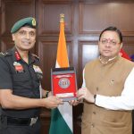 मुख्यमंत्री से महानिदेशक एनसीसी ने की शिष्टाचार भेंट*
