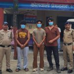 सार्वजनिक स्थान पर हुडदंग करने वाले अभियुक्तों को दून पुलिस ने पढाया कानून का पाठ