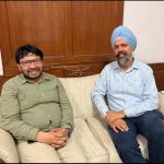 यू.के. के सांसद तनमनजीत सिंह ढेसी ने प्रवासी मामलों के मंत्री रवजोत सिंह से की मुलाकात