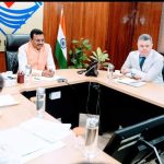 मुख्य सचिव से विश्व बैंक के एमडी एवं प्रतिनिधिमंडल की शिष्टाचार भेंट