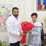 नशे के खिलाफ धर्मपुर में चलेगा व्यापक जनअभियान, दिल्ली में शैलजा कुमारी से मिले एडवोकेट संदीप चमोली