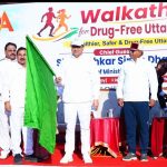 मुख्यमंत्री ने नशामुक्त उत्तराखण्ड वॉकथॉन को दिखाई हरी झंडी