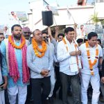 धर्मपुर में उत्तराखंड न्याय यात्रा को मिला जनसमर्थन, संदीप चमोली ने रोजगार और महिला सुरक्षा के उठाए मुद्दे
